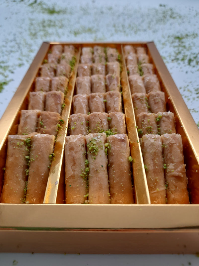 Schachtel Al Basha Asabe Cashew 200 g - Al Basha Sweets