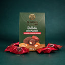 Verpackung von Datteln mit dunkler Schokolade, Vorderseite