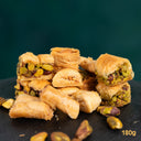 Gemischte Baklava Auswahl mit verschiedenen Sorten, 180 Gramm