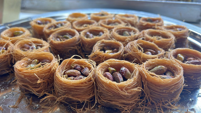 Schachtel Ouch Pistazie 230 g - Al Basha Sweets